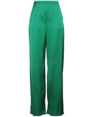 Max Mara Plain Color Casual Pants - Green