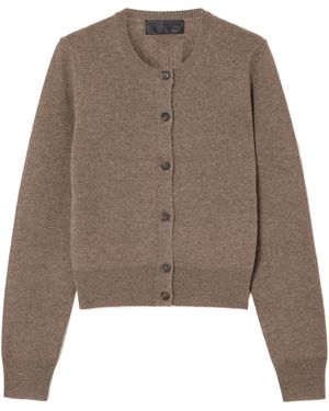 Nili Lotan March Cashmere Cardigan - Brown