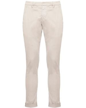 Dondup Slim Chino Pants - Natural