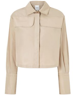 Patou Cropped Shirt - Natural
