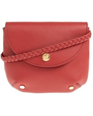 Versace Flap Shoulder Bag - Red