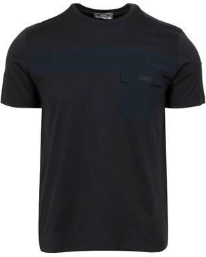 Herno Pocket-Detailed T-Shirt - Black