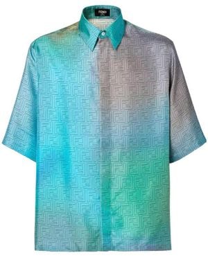 Fendi Fantastic Future Shirt - Blue