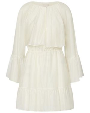 Liu Jo Short Muslin Dress - White