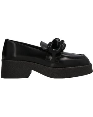 Stella McCartney Skyla Chain-Detail Chunky Loafers - Black