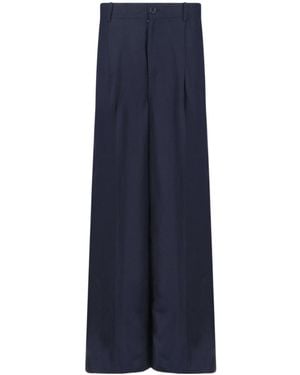Ralph Lauren Linen-Viscose Blend Pants - Blue