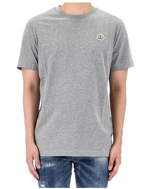 Moncler Short-Sleeved T-Shirt - Grey