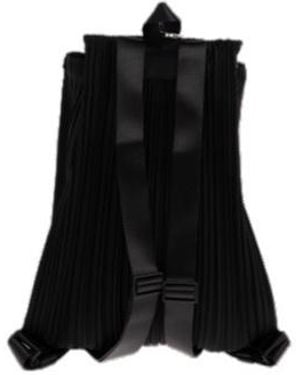 Pleats Please Issey Miyake Pleats Please Issey Miyake Pleats Knapsack Backpack - Black