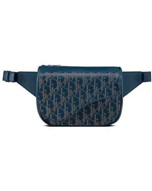 Dior Logo Chest Bag - Blue