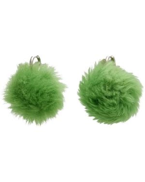 Marni Hoop Earrings - Green