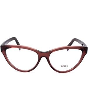 Tod's Cat-Eye Flat Mirror - White