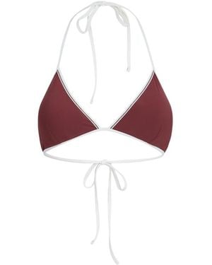 Brunello Cucinelli Triangle-Cup Bikini Top - Multicolour