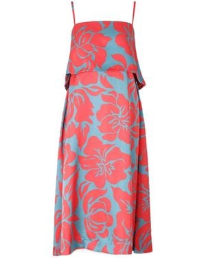 Dries Van Noten Sleeveless Dress - Red