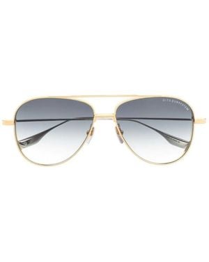 Dita Eyewear Round-Frame Aviator Sunglasses - Blue