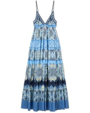 La DoubleJ Nymph Dress Placée - Blue