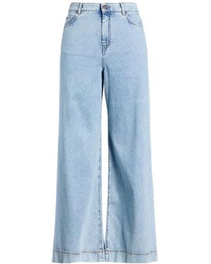 Weekend by Maxmara Light-Wash Straight-Leg Jeans - Blue