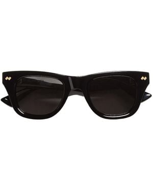 Bottega Veneta Dizzy Squared Sunglasses - Black
