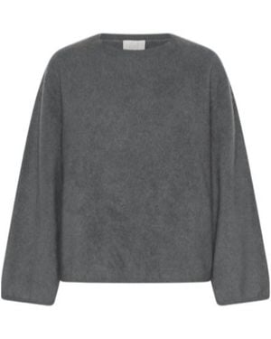 Marella Wool-Cashmere Jumper - Grey