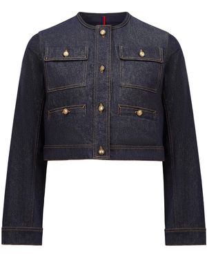 Moncler Tencin Denim Jacket - Blue