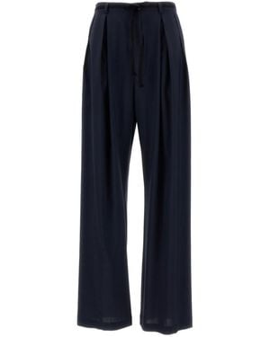Barena Wide Leg Trousers - Blue