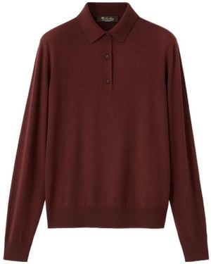 Loro Piana Royal Lightness Polo Shirt - Purple