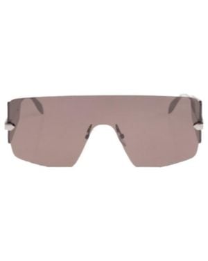 McQueen Eyewear Shield Frame Sunglasses - Pink
