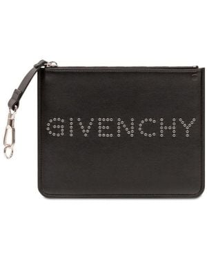 Givenchy Large Zipped Pouch Bag - Black