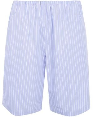 Frankie Shop Striped Shorts - Blue