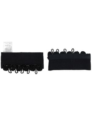 Max Mara Arm Warmers Gloves - White
