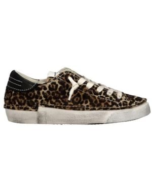 Philippe Model Prsx Low Top Sneakers - Brown