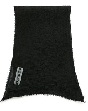 Our Legacy Cottage Crinkle Scarf - Black