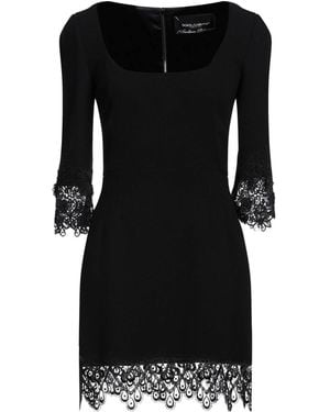 Dolce & Gabbana Solid Colour Dress - Black