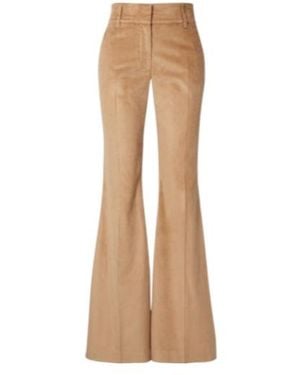 Gabriela Hearst Ianthe Cotton Corduroy Flared Pants - Natural