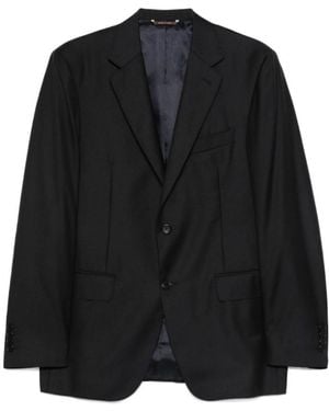 Canali Single-Breasted Blazer - Black
