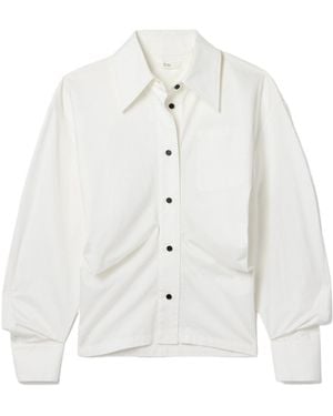 Co. Button Shirt - White