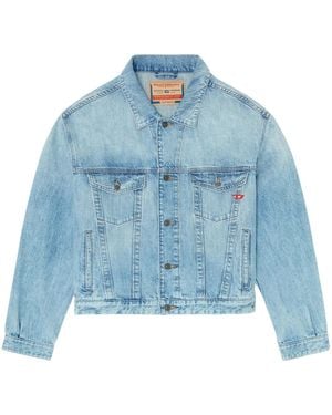 DIESEL D-Ranger Buttoned Jacket - Blue