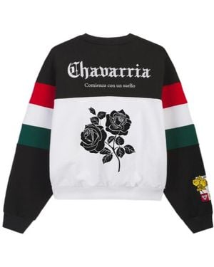 ADIDAS X WILLY CHAVARRIA Chavarria Fleece Crewneck Sweatshirt - White