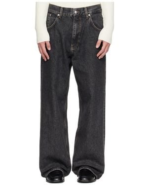 sunflower Super Wide Belt Loop Jeans - Grey
