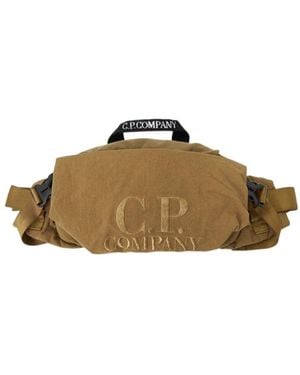 C.P. Company Zippered Waist Bag - Brown
