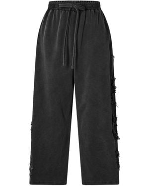 Acne Studios Drawstring Wide-Leg Track Pants - Black