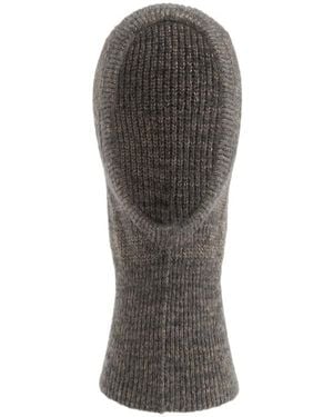 Maison Margiela Knitted Beanie - Grey