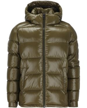 Herno Hooded Quilted Down Jacket - Green