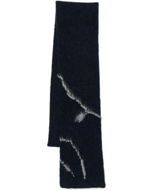 Dries Van Noten Rectangular Scarf - Blue