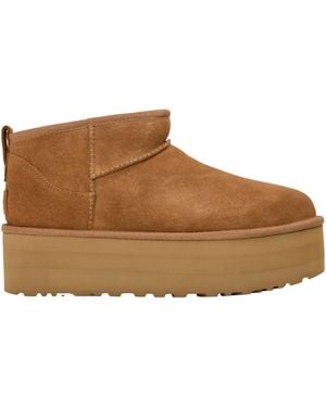 UGG Suede Mini Boot - Brown