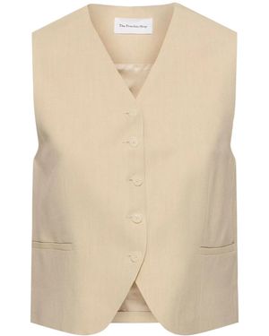 Frankie Shop Chelsea Vest - Natural