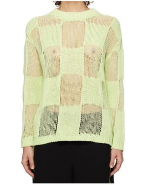 OPEN YY Plaid Jumper - Multicolour