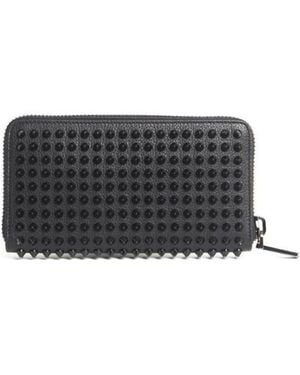 Christian Louboutin Panettone Zip-Around Wallet - White