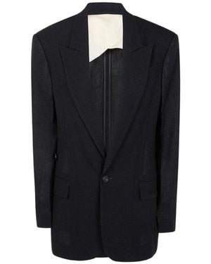 Phoebe Philo Long-Sleeved Suit Jacket - Black