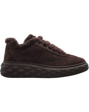 Jimmy Choo 'Diamond Maxi Retro' Sports Shoes - Brown
