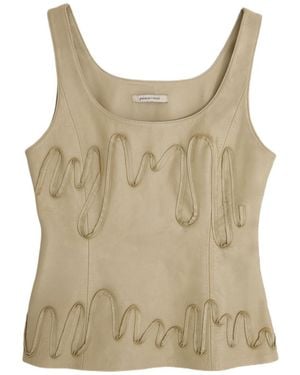 Paloma Wool Sleeveless Top - Natural